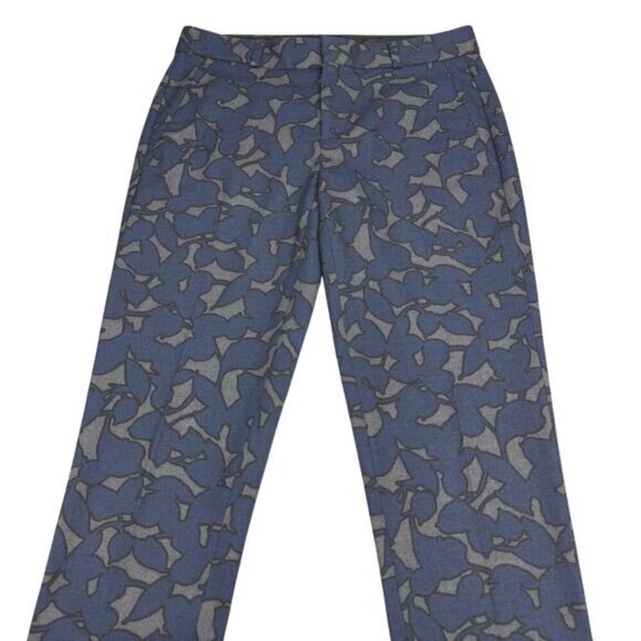 BANANA REPUBLIC Avery Flannel Pant Sz 0 Nouvelle Floral Warm - Picture 3 of 6